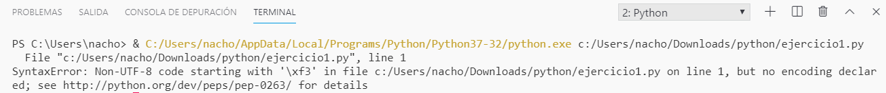 Python Codificación